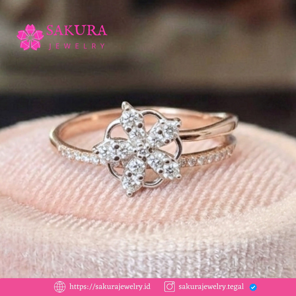 Diamond Rings Code D6XSNZ Berlian Natural