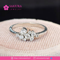 Diamond Rings Code D6XZK4 Berlian Natural