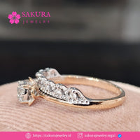 Diamond Rings Code D6XZX2 Berlian Natural