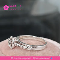 Diamond Rings Code D6Y3AN Berlian Natural