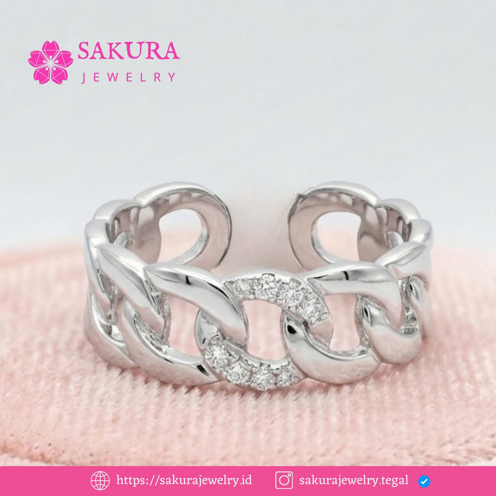 Diamond Rings Code D6Y5L4 Berlian Natural