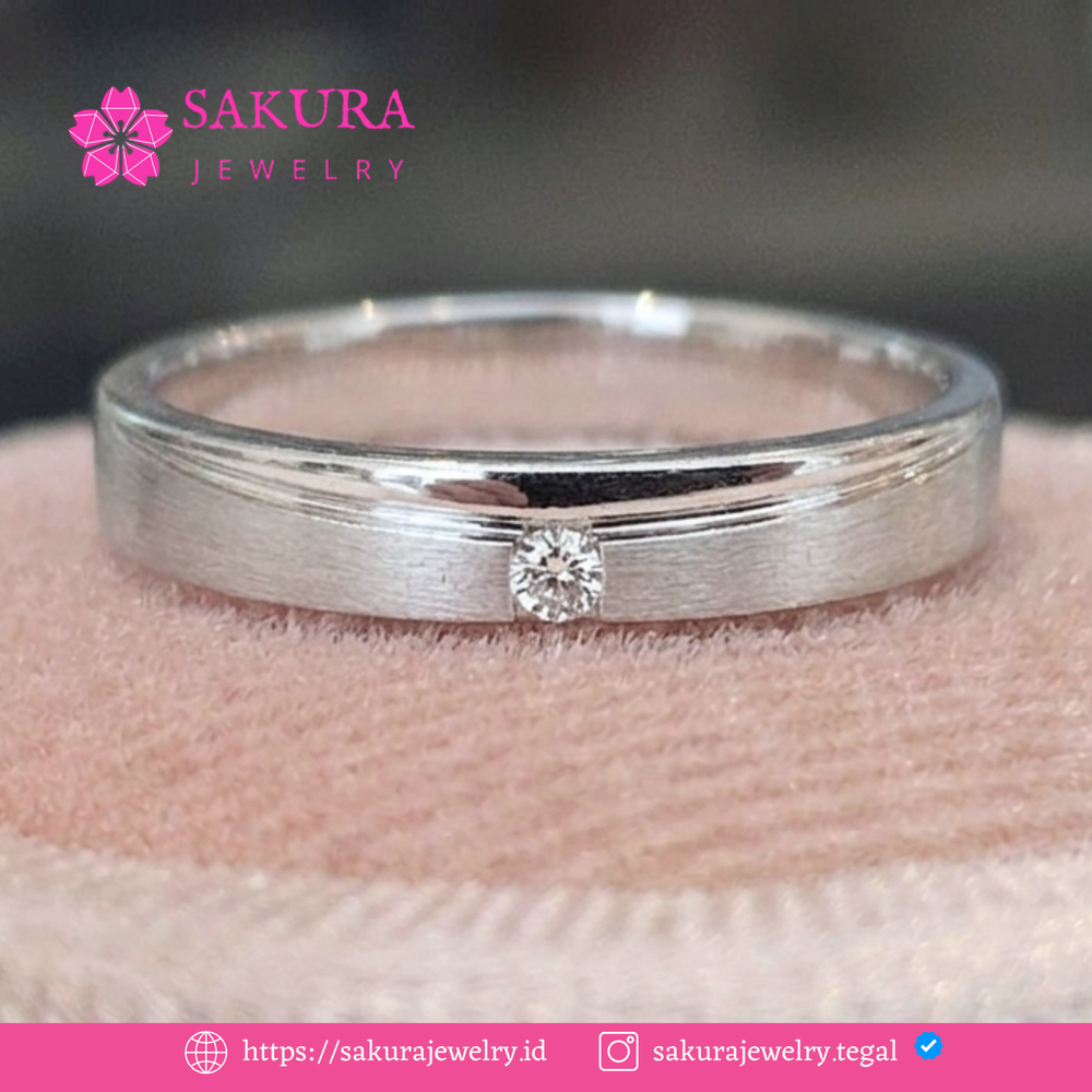Diamond Rings Code D2WVDJ Berlian Natural
