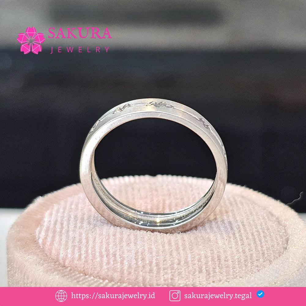 Diamond Rings Code D5FXNC Berlian Natural