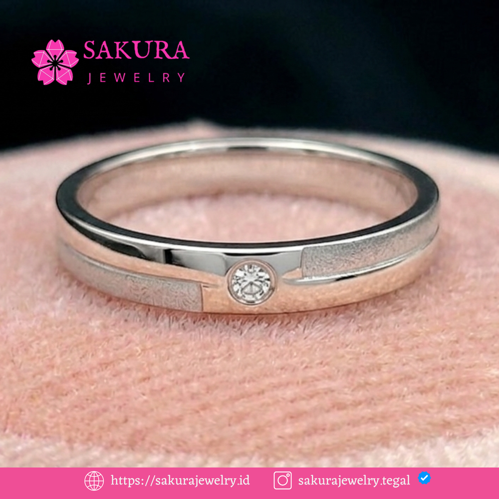 Diamond Rings Code D5Y3NK Berlian Natural
