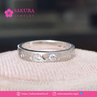 Diamond Rings Code D5Z7UG Berlian Natural
