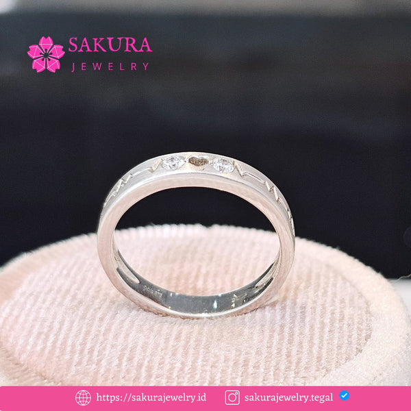 Diamond Rings Code D5Z7UG Berlian Natural