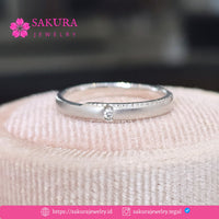 Diamond Rings Code D6WDCC Berlian Natural