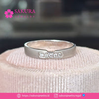 Diamond Rings Code D6WKAG Berlian Natural