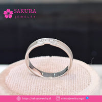 Diamond Rings Code D6WKAG Berlian Natural