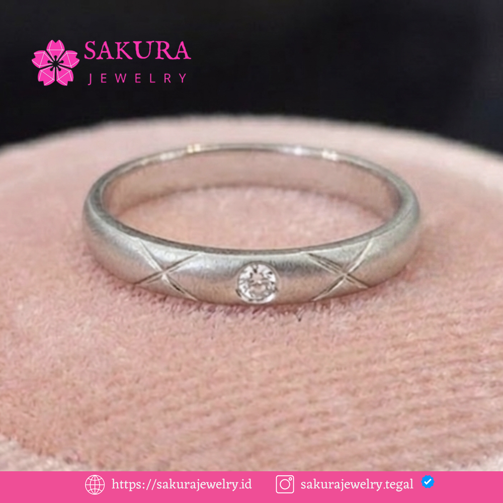 Diamond Rings Code D6XDMC Berlian Natural