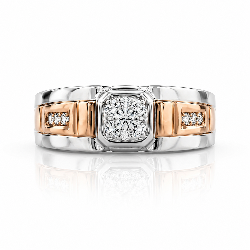 Diamond Men Ring - Natural Diamond | Code D6XMGN