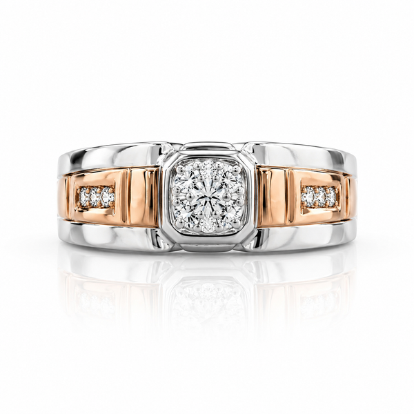 Diamond Men Ring - Natural Diamond | Code D6XMGN