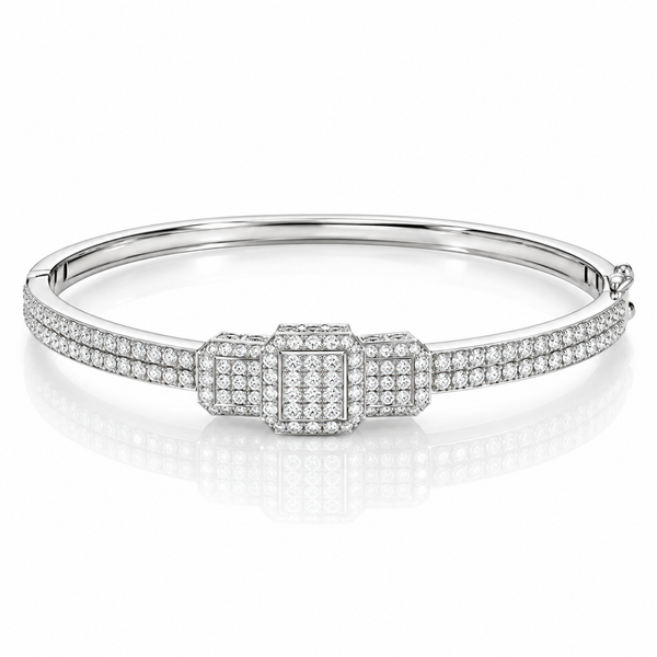 Diamond Bangle - Natural Diamond | Code D6Y75A