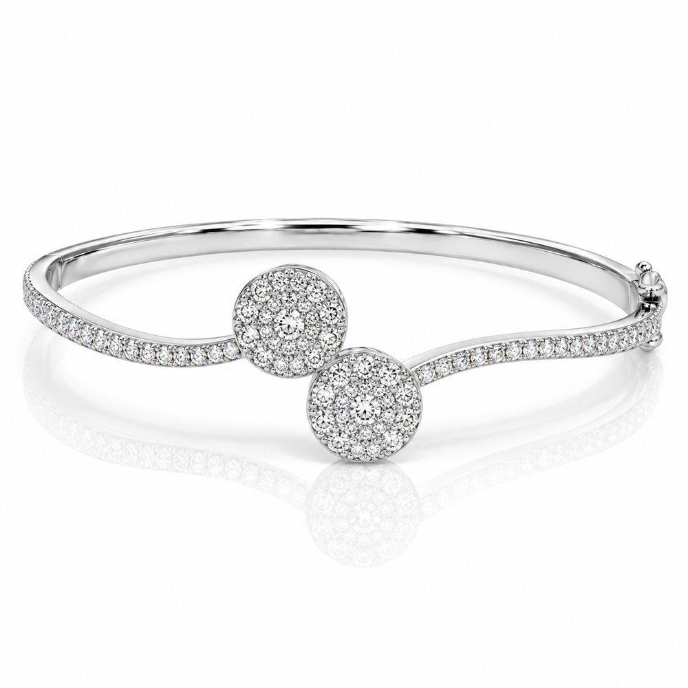 Diamond Bangle - Natural Diamond | Code D2XDAF