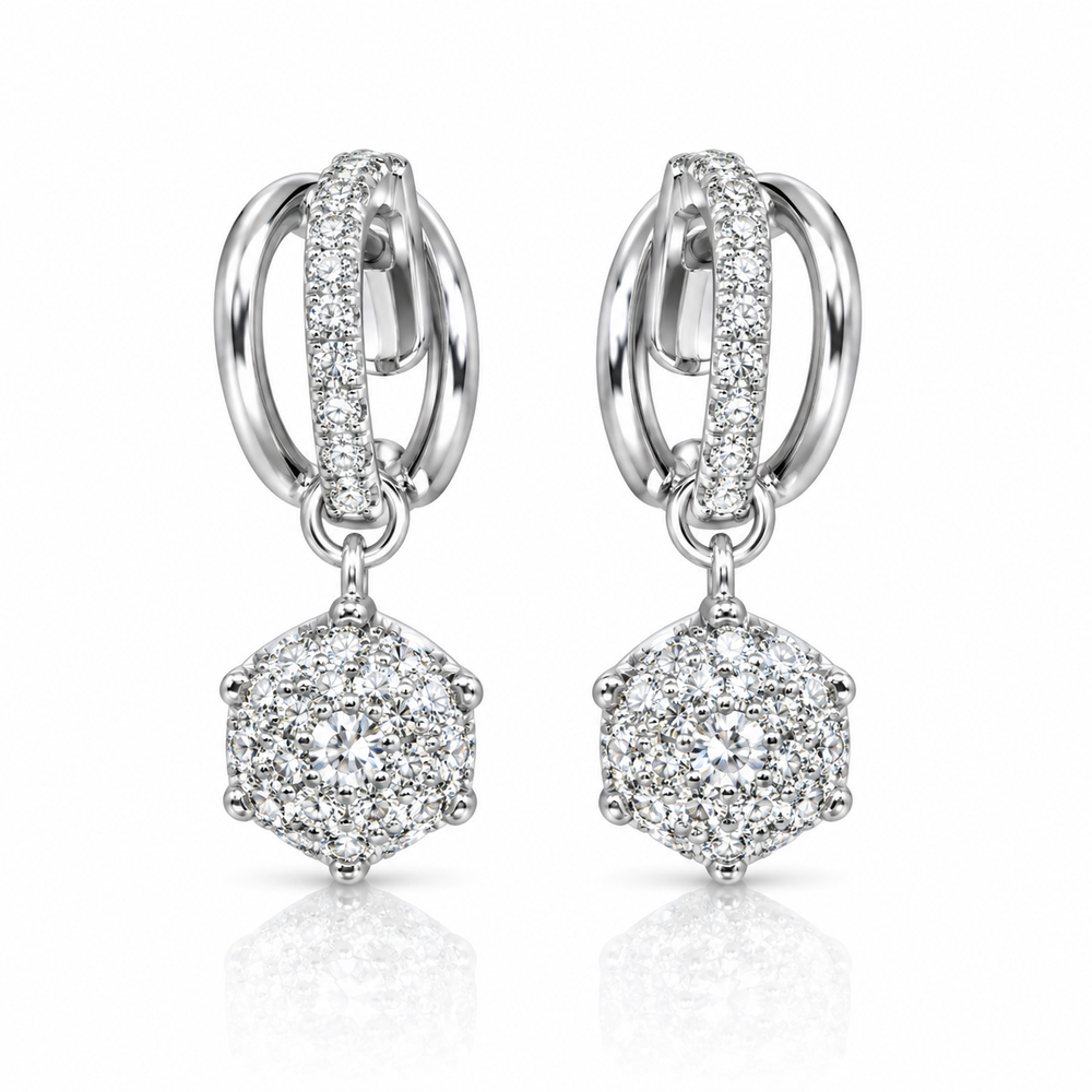 Diamond Earring - Natural Diamond | Code D6Y5Y5