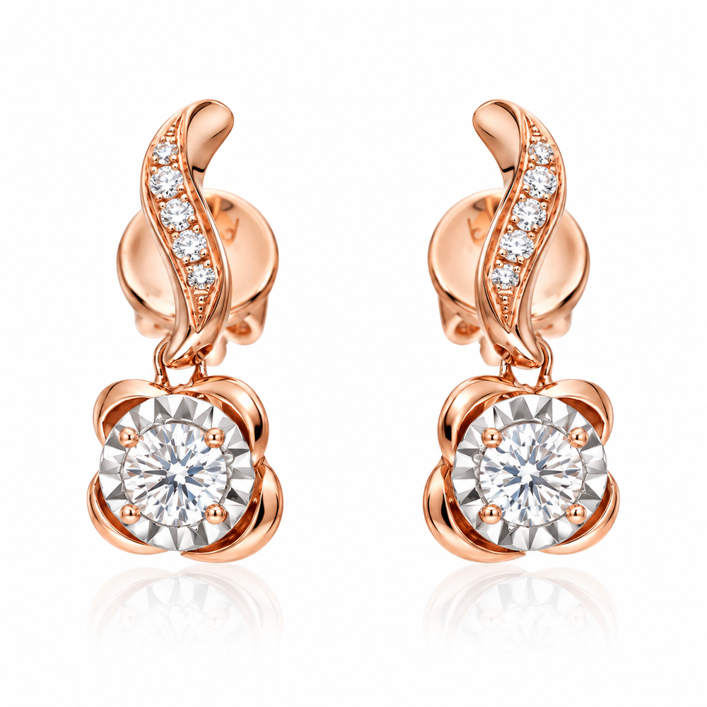 Diamond Earring - Natural Diamond | Code D5XZ8V
