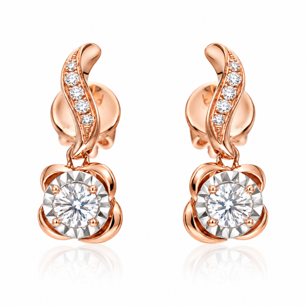 Diamond Earring - Natural Diamond | Code D5XZ8V