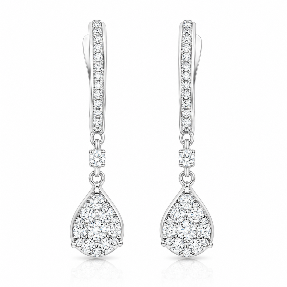 Diamond Earring - Natural Diamond | Code D6X7MS
