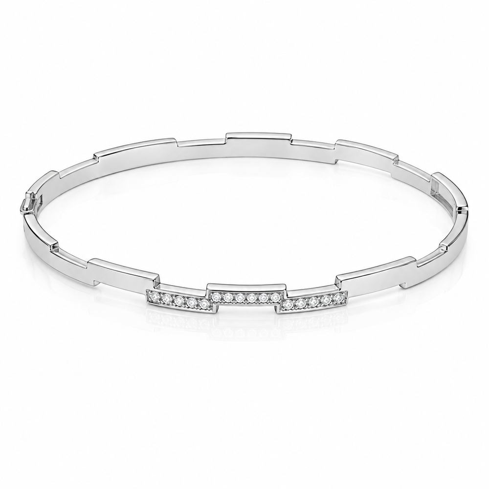 Diamond Bangle - Natural Diamond | Code D0WLUP