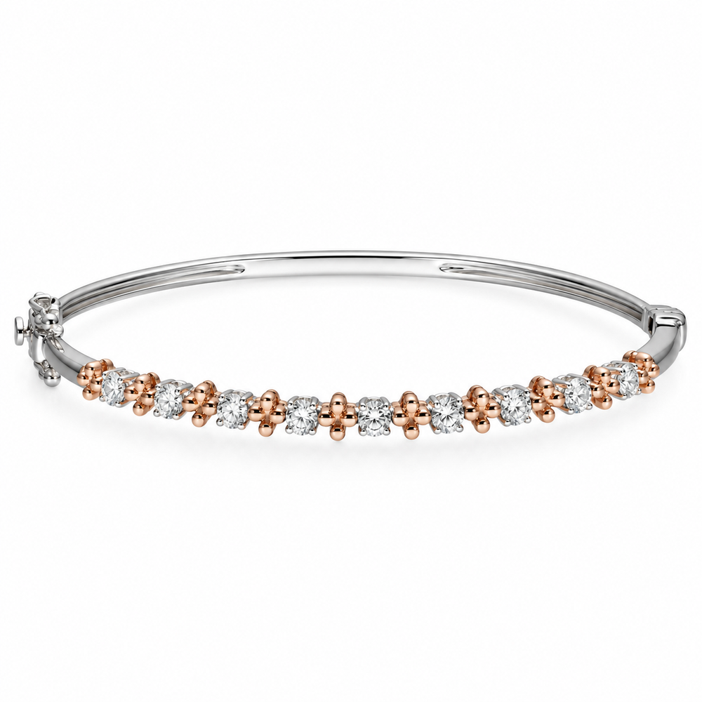 Diamond Bangle - Natural Diamond | Code D0WN1H