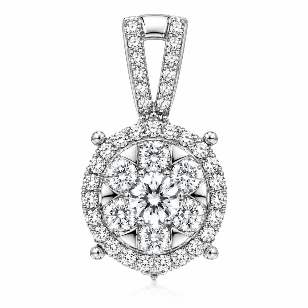 Diamond Pendant - Natural Diamond | Code D2WMDR