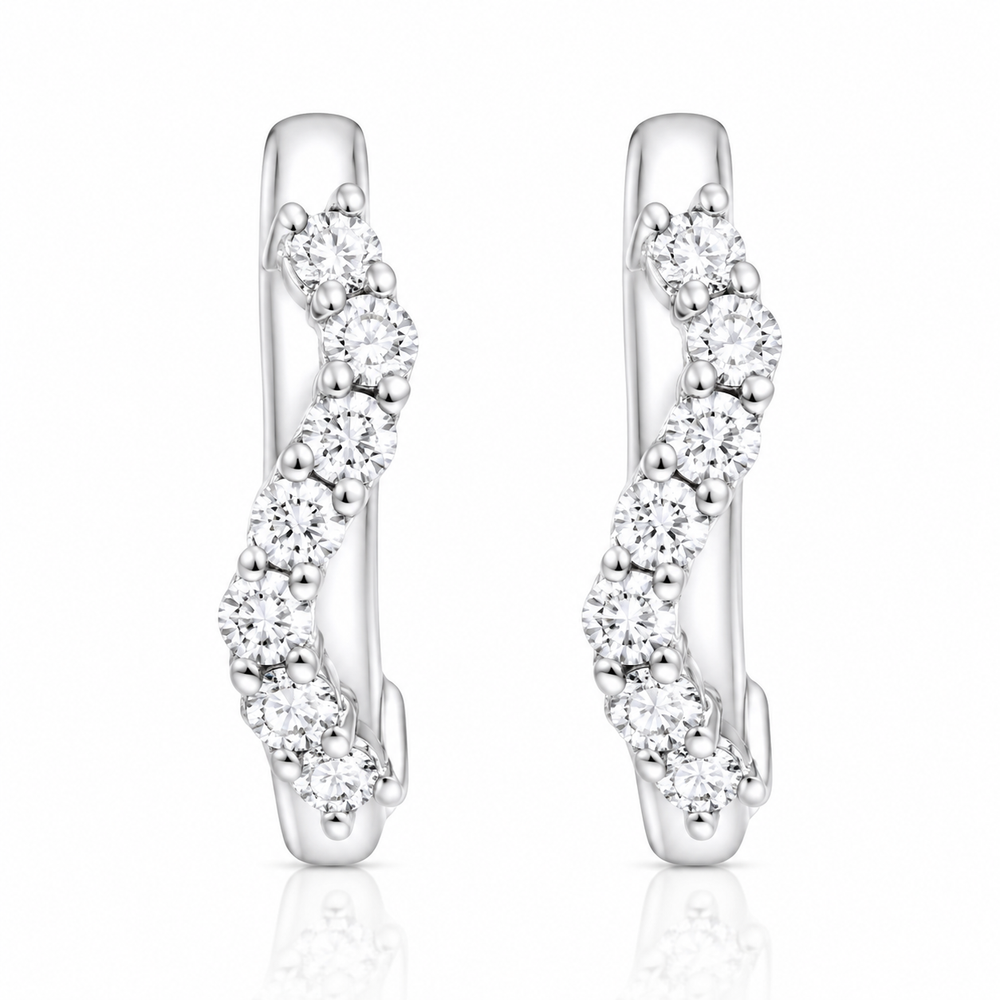 Diamond Earring - Natural Diamond | Code D2WNNL