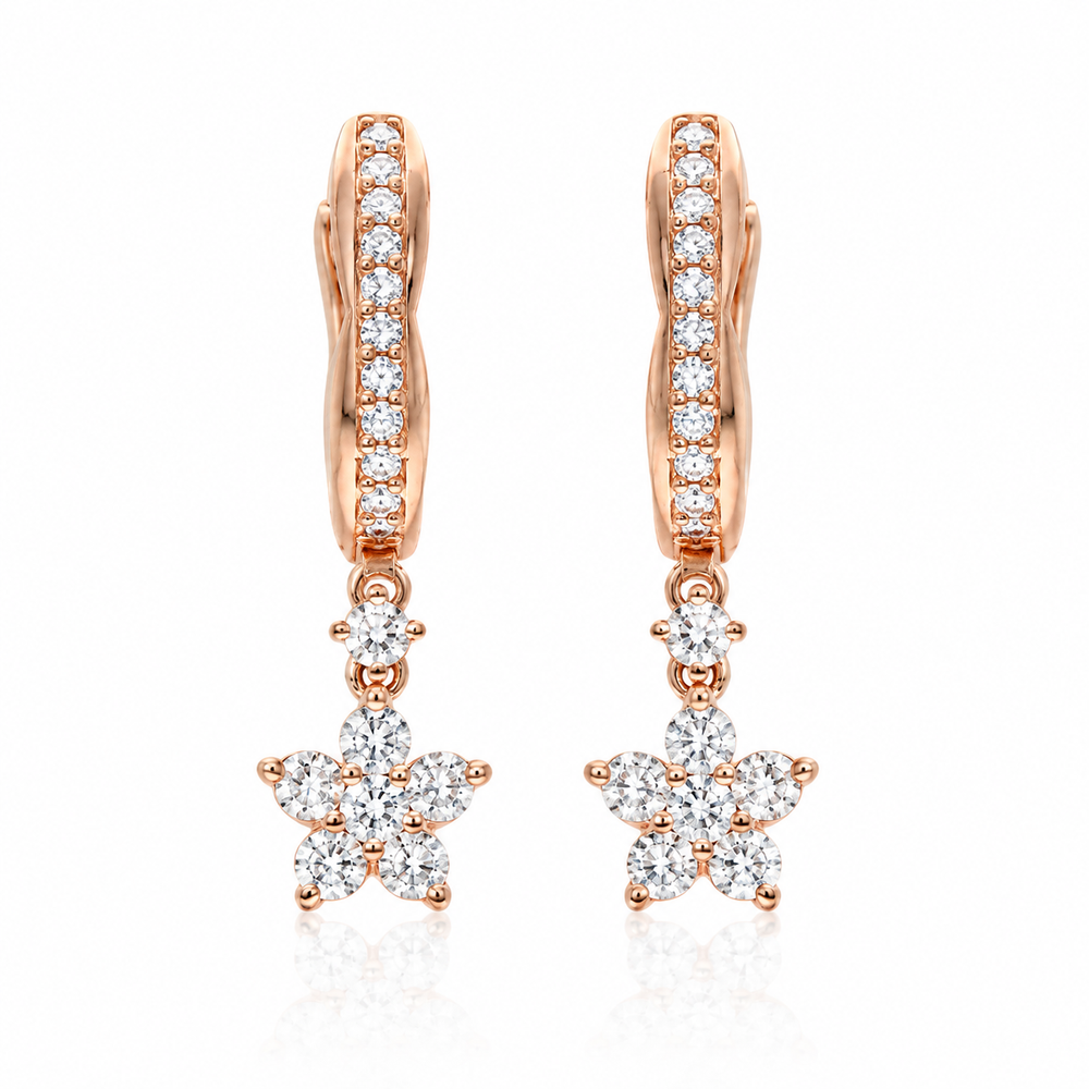 Diamond Earring - Natural Diamond | Code  D2WVXV