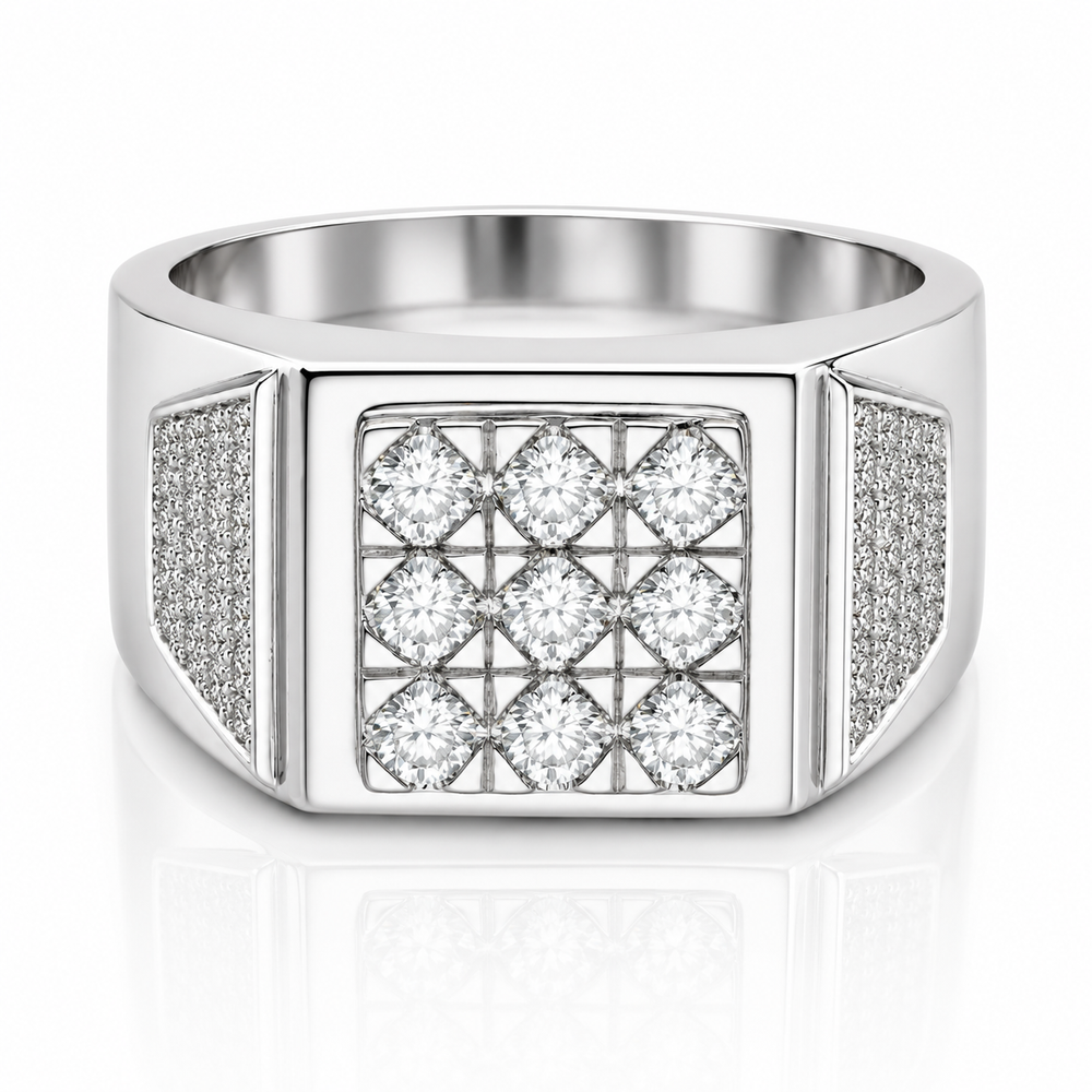 Diamond Men Ring - Natural Diamond | Code D5X00G