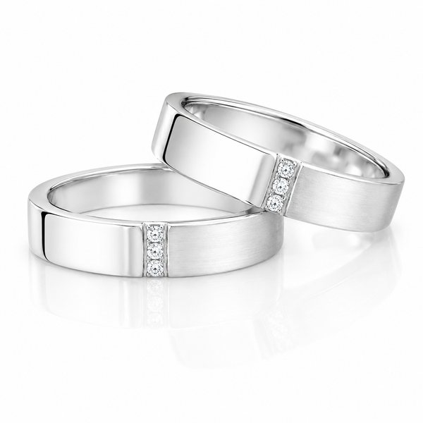Diamond Wedding Ring - Natural Diamond | Code D5XXAW