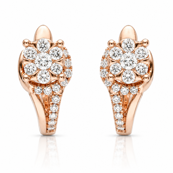 Diamond Earring - Natural Diamond | Code D5XZ87