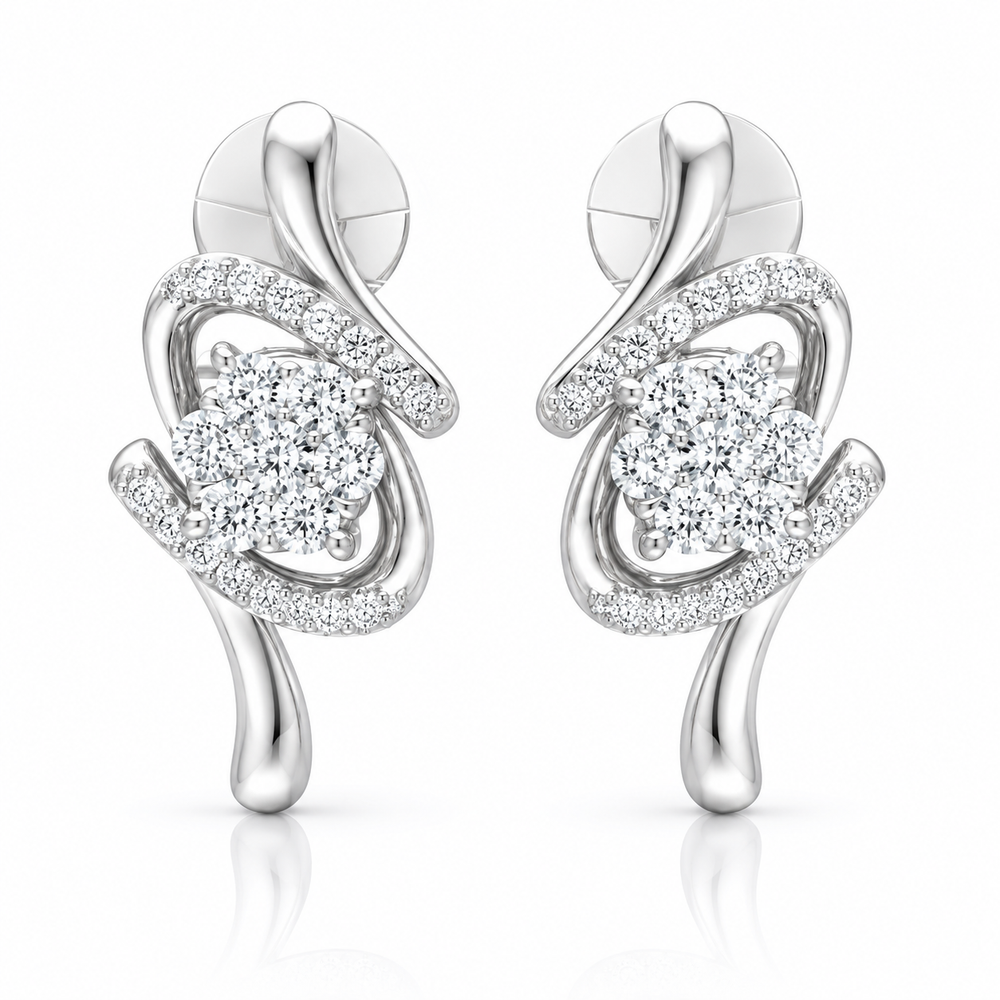 Diamond Earring - Natural Diamond | Code D5XZ8M