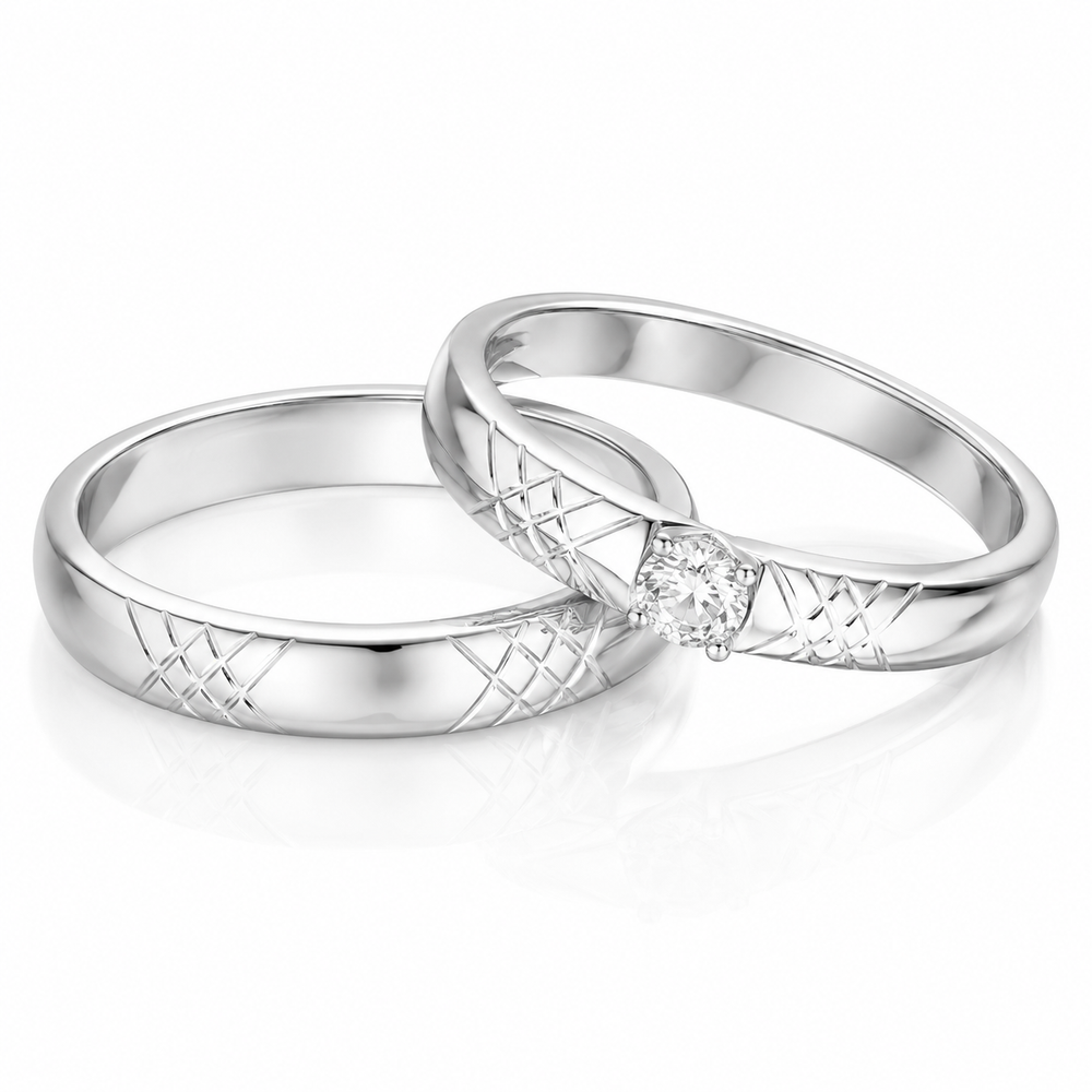 Diamond Wedding Ring - Natural Diamond | Code D5Y12R D5Y127