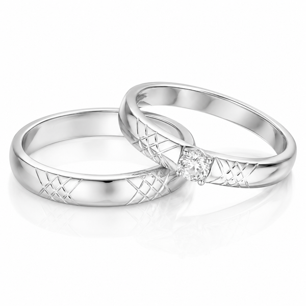 Diamond Wedding Ring - Natural Diamond | Code D5Y12R D5Y127