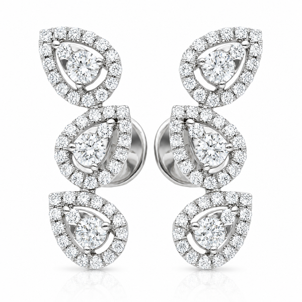 Diamond Earring - Natural Diamond | Code D5AJKN