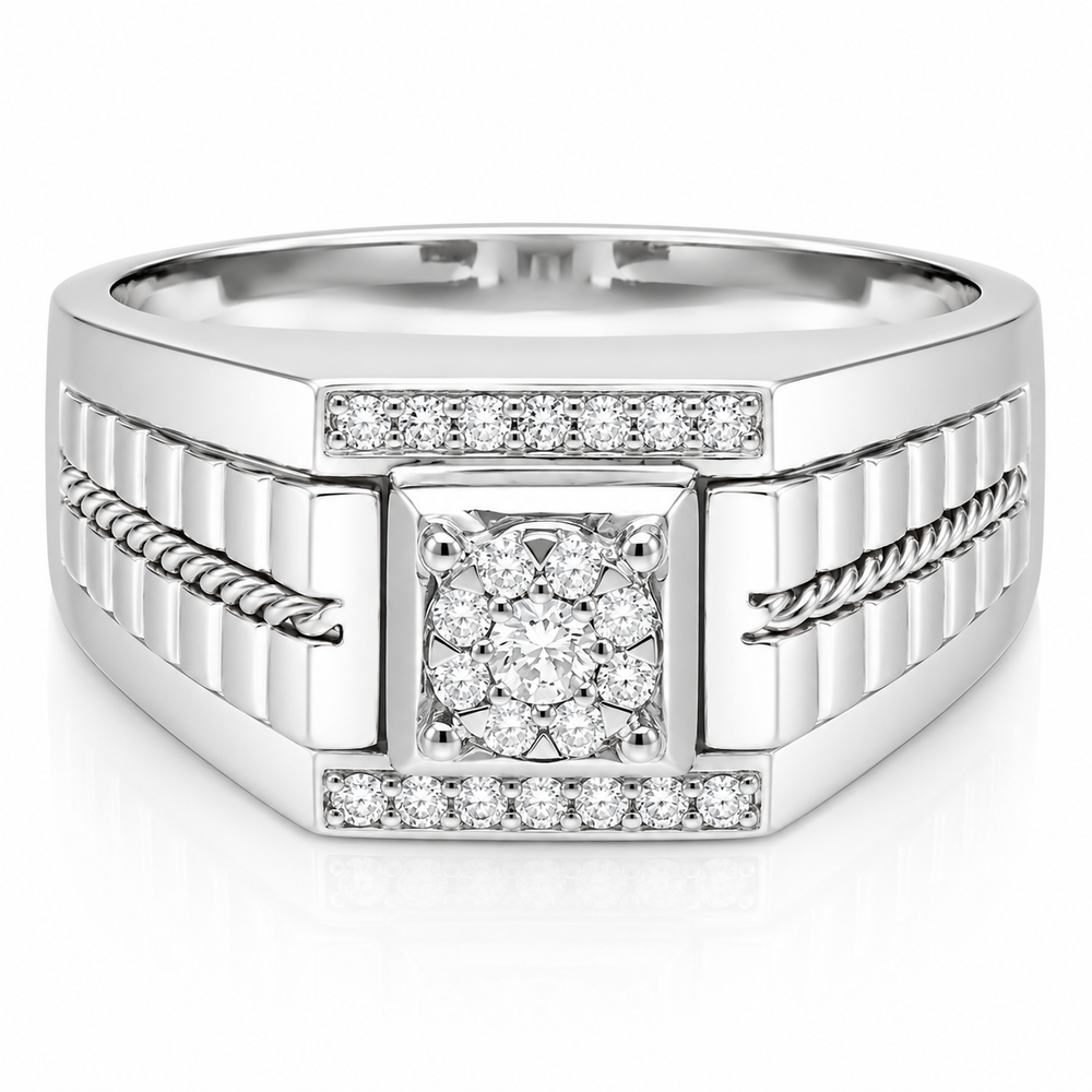 Diamond Men Ring - Natural Diamond | Code D5Y1HT
