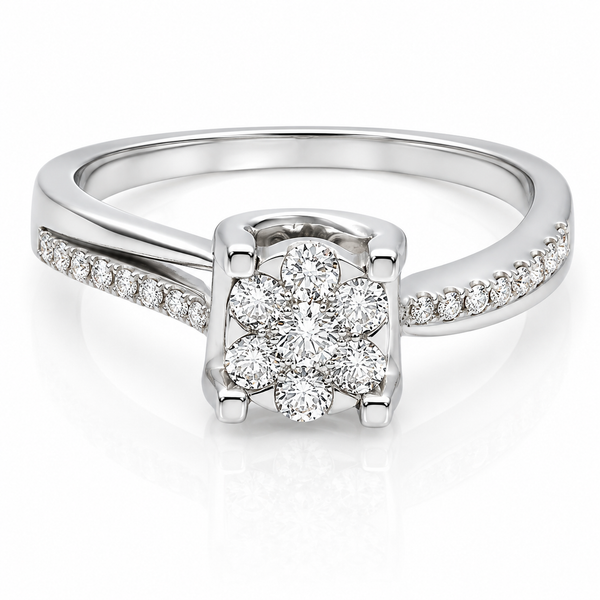 Diamond Ledies Ring - Natural Diamond | Code D6W3KF