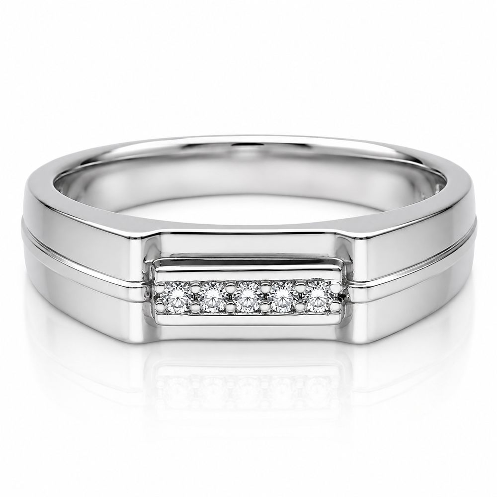 Diamond Men Ring - Natural Diamond | Code D6WHGR