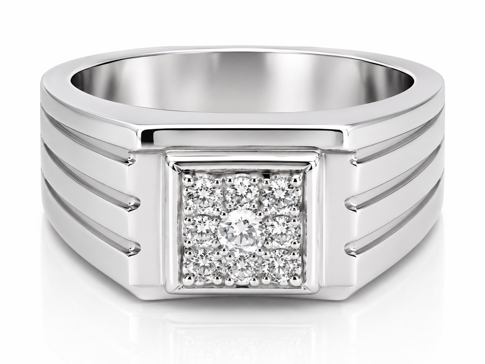 Diamond Men Ring - Natural Diamond | Code D6WHSC