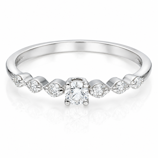 Diamond Wedding Ring - Natural Diamond | Code D6WUZN