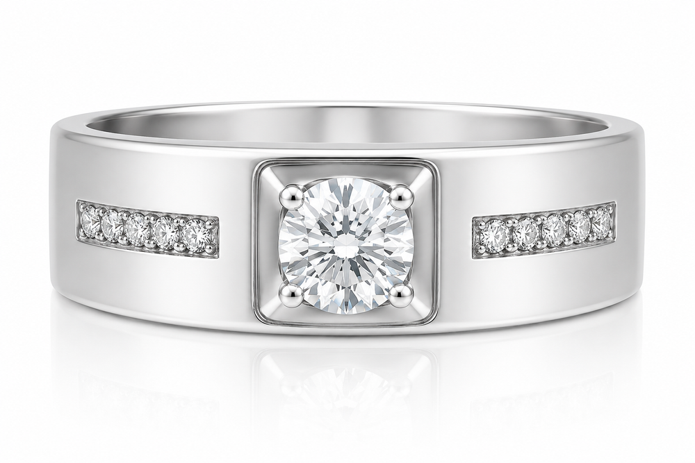 Diamond Men Ring - Natural Diamond | Code D6WX5R