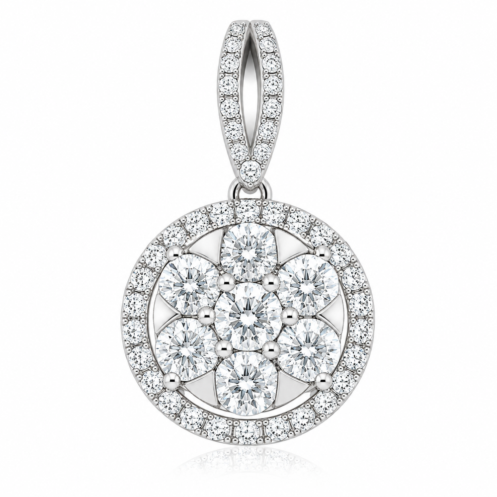 Diamond Pendant - Natural Diamond | Code D6X8D5