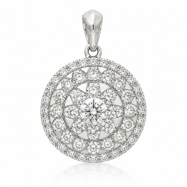 Diamond Pendant - Natural Diamond | Code D6X9DM