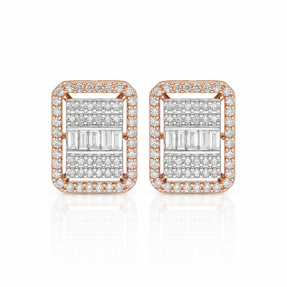 Diamond Earring - Natural Diamond | Code D6X9SE