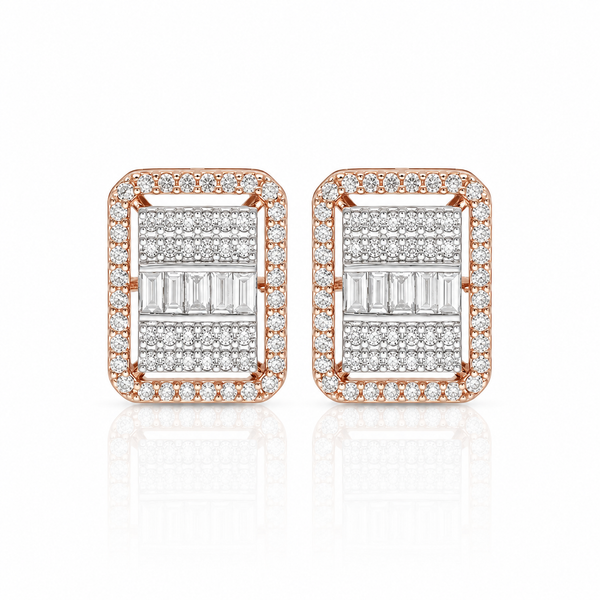 Diamond Earring - Natural Diamond | Code D6X9SE