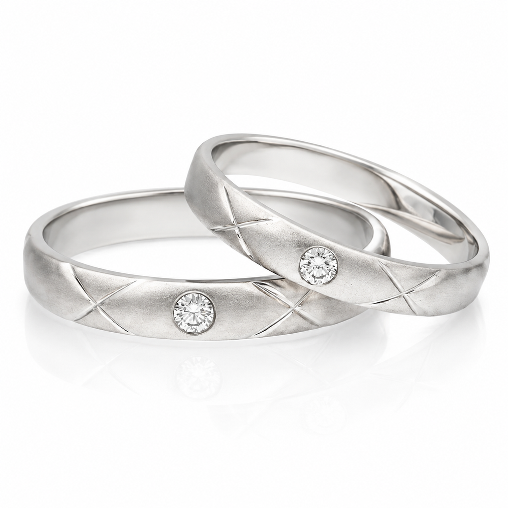 Diamond Wedding Ring - Natural Diamond | Code D6XDMC