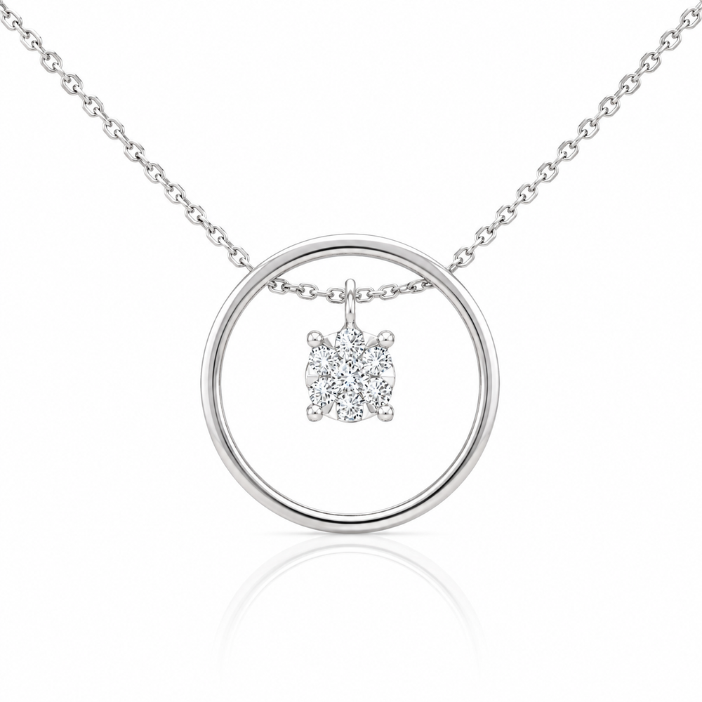 Diamond Pendant - Natural Diamond | Code D6XDR1