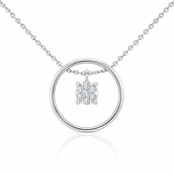 Diamond Pendant - Natural Diamond | Code D6XDR1