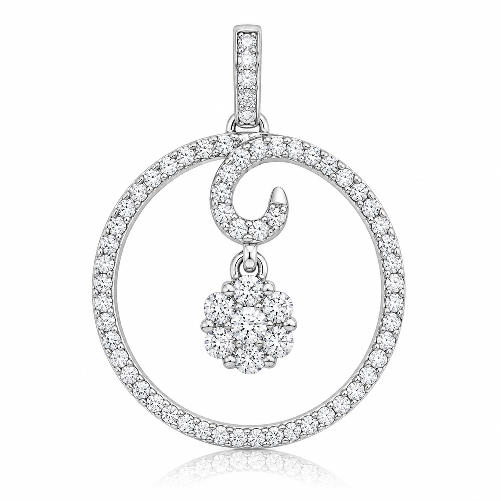 Diamond Pendant - Natural Diamond | Code D6XLCM