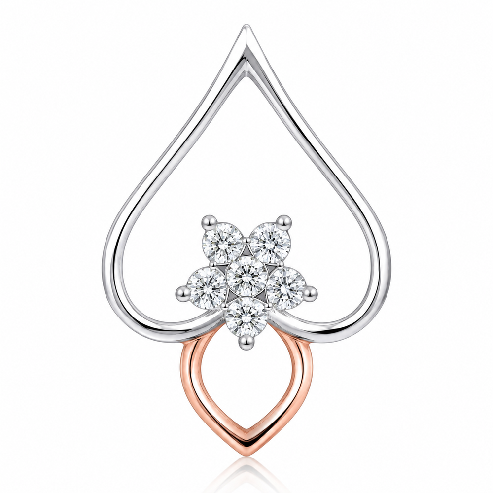 Diamond Pendant - Natural Diamond | Code D6XV04