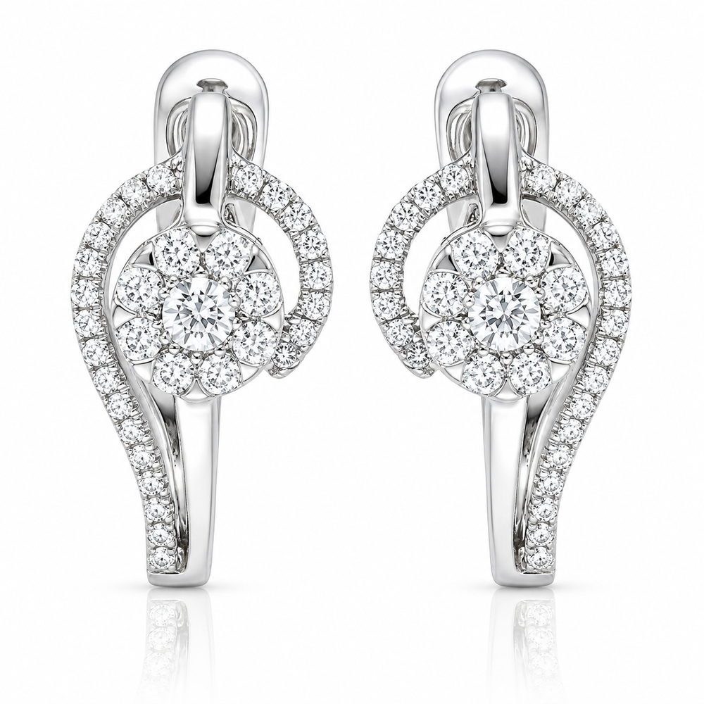 Diamond Earring - Natural Diamond | Code D6Y13V
